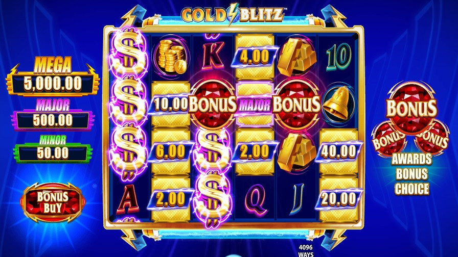 Gold Blitz Slot En - foxybingo