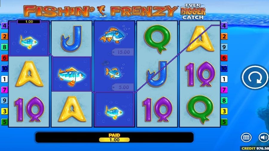 Fishin Frenzy Even Bigger Catch Bonus En - foxybingo