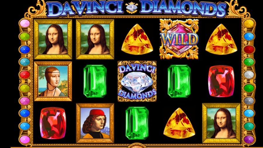 Da Vinci Diamonds Slot En - foxybingo