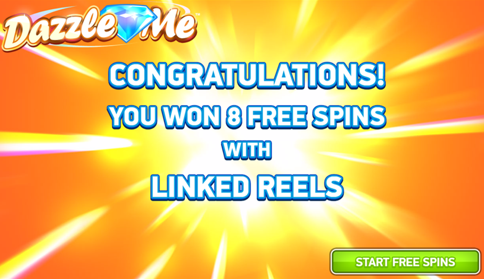 Dazzle Me Slot Free Spins - foxybingo