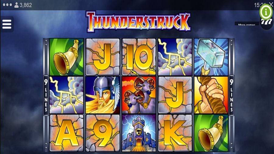 Thunderstruck Slot En - foxybingo