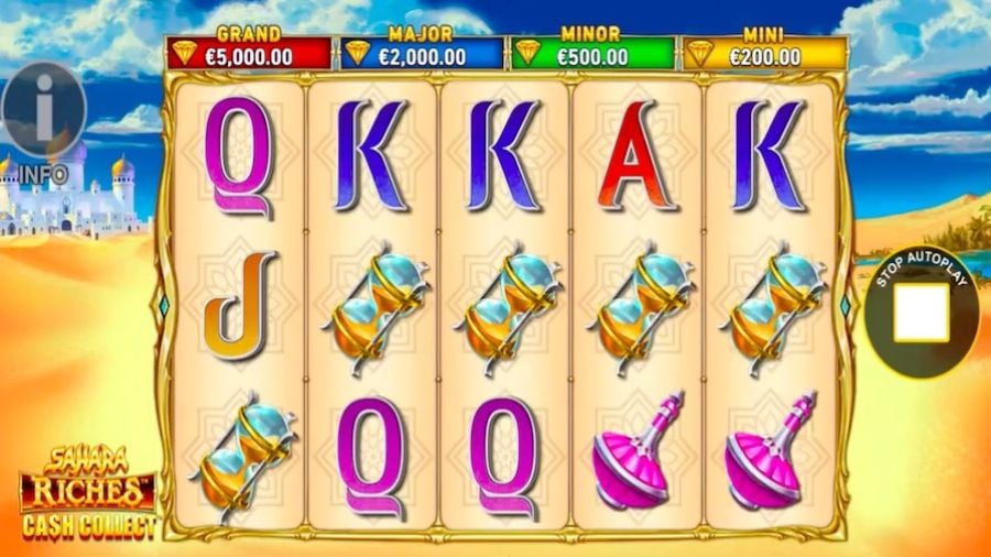 Sahara Riches Cash Collect Slot En - foxybingo
