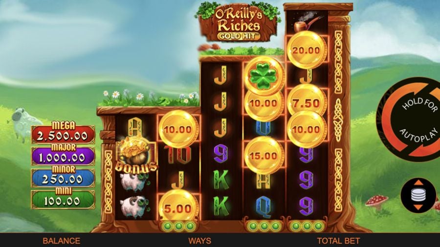 O Reilleys Rihes Gold Hit Slot Eng - foxybingo