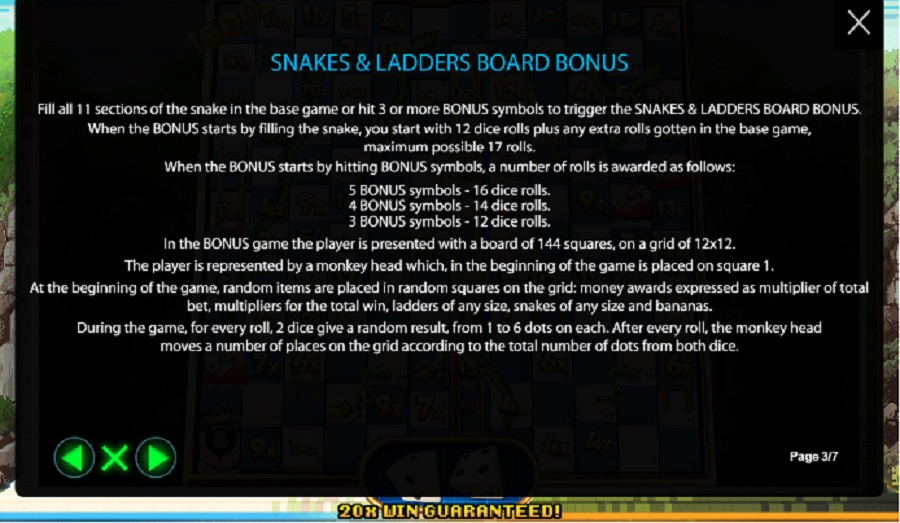 Snakes And Ladders Megadice 3 - foxybingo