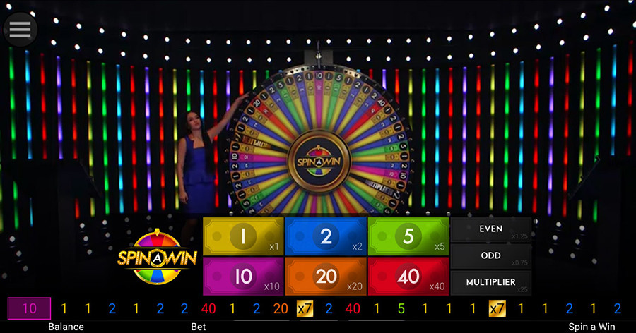 Spin A Wheel Live - foxybingo