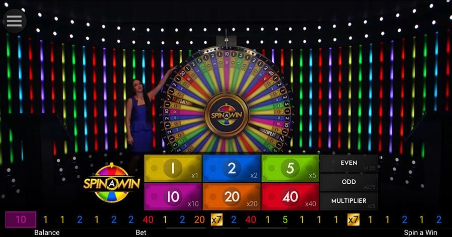 Spin A Wheel Live - foxybingo