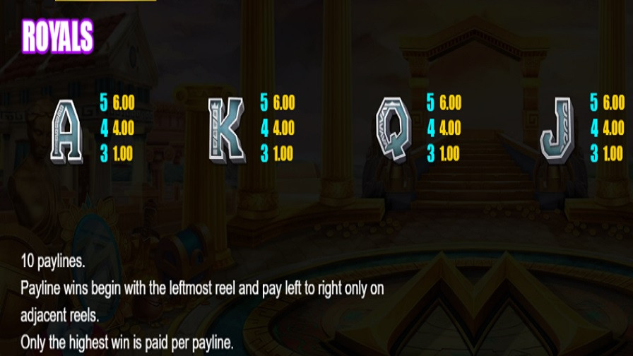 Midas Magic Feature Symbols En - foxybingo