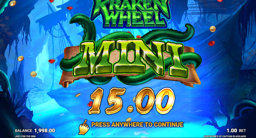 Adventures Of Captain Blackjack Bonus - foxybingo