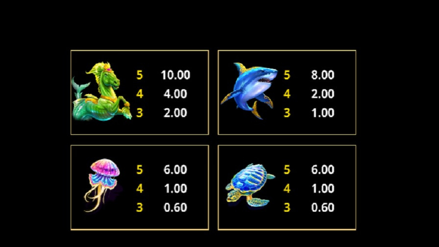 Amazing Link Poseiden Feature Symbols En - foxybingo