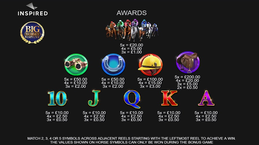 Big Horsey Fortune Feature Symbols En - foxybingo