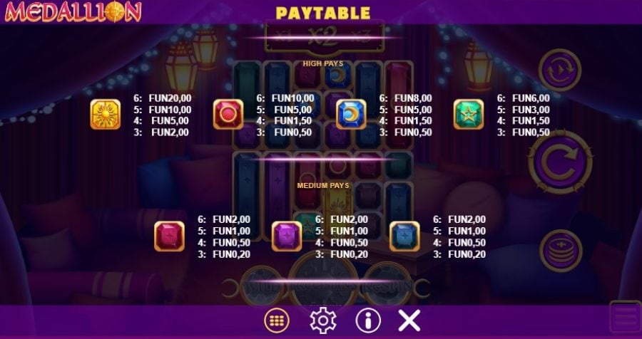 Medallion Megaways 2 - foxybingo