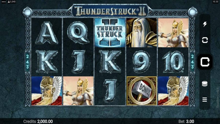 Thunderstruck Ii Slot Eng - foxybingo