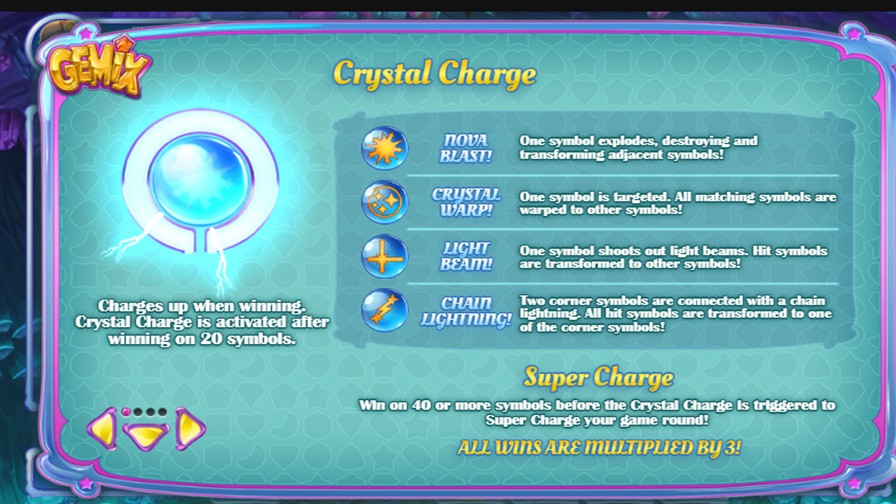 Gemix Crystal Charge En - foxybingo