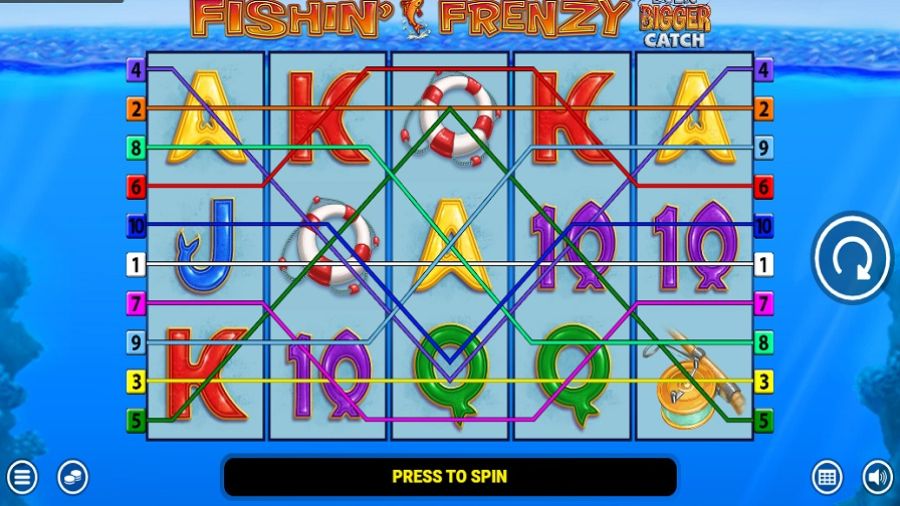 Fishin Frenzy Even Bigger Catch Slot En - foxybingo