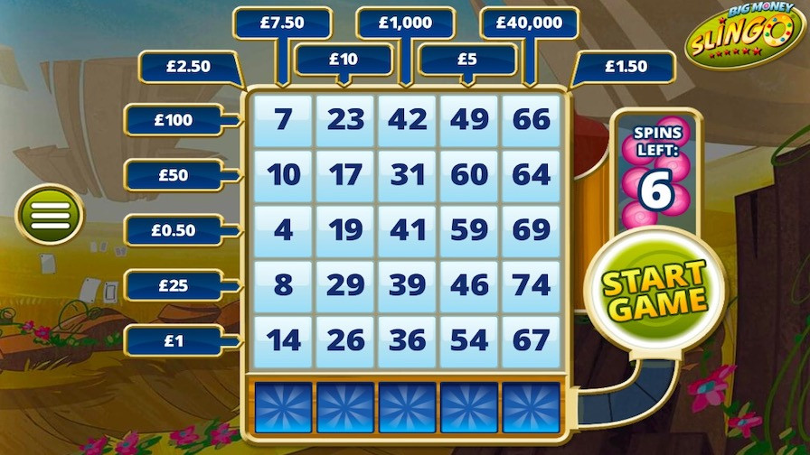 Slingo Big Money Slot En - foxybingo