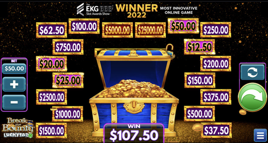 Break The Bounty Lucky Tap Bonus Eng - foxybingo