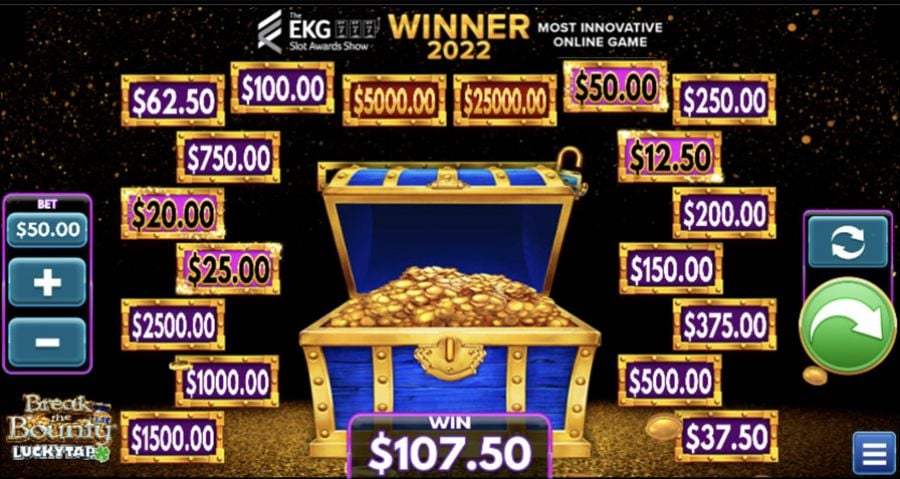 Break The Bounty Lucky Tap Bonus Eng - foxybingo