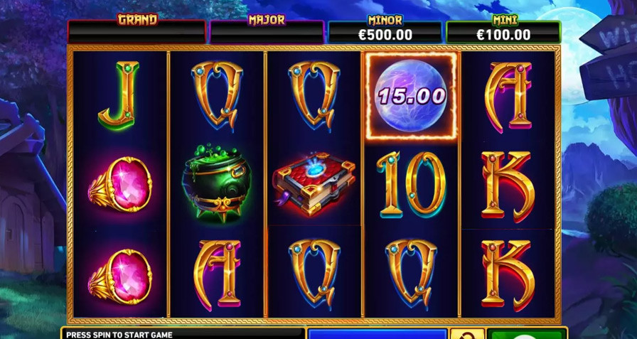 Blue Wizard Slot Eng - foxybingo