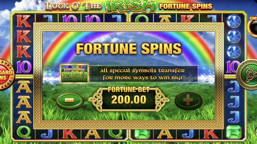 Luck O The Irish Fortune Spins 2 Bonus Eng - foxybingo