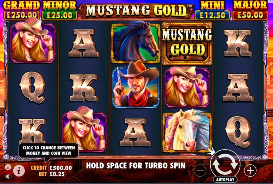 Mustang Gold - foxybingo