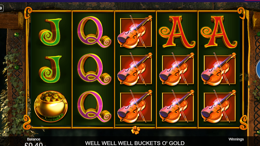 Well Well Well Buckets O Gold Slot - foxybingo