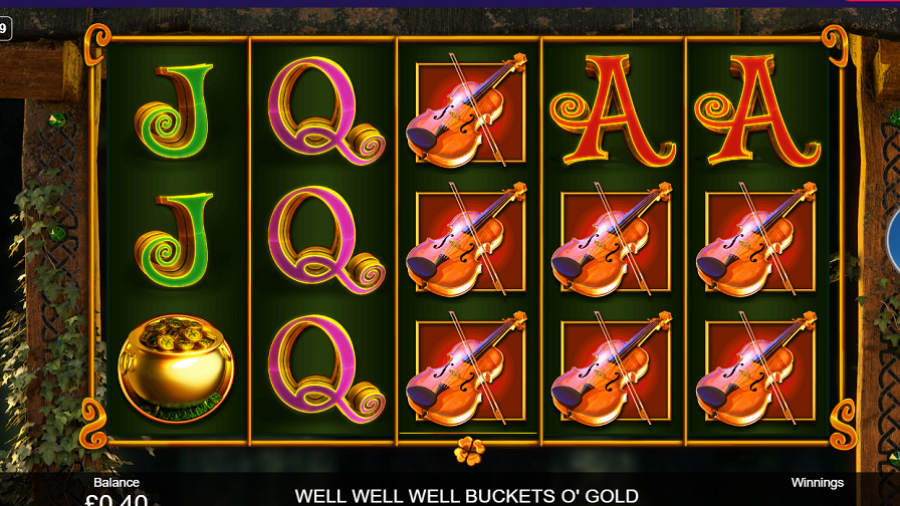 Well Well Well Buckets O Gold Slot - foxybingo