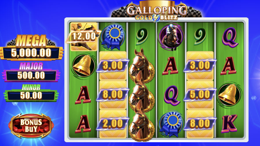 Galloping Gold Blitz Slot - foxybingo