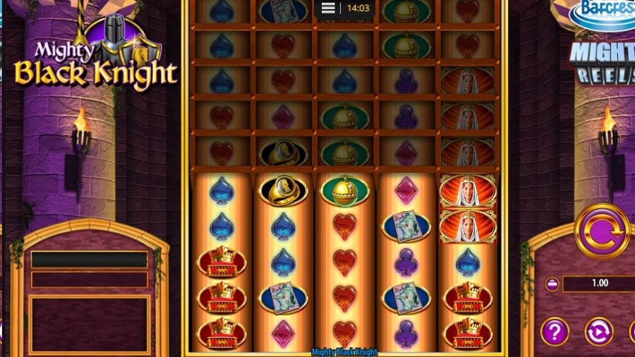 Mighty Black Knight Slot En - foxybingo