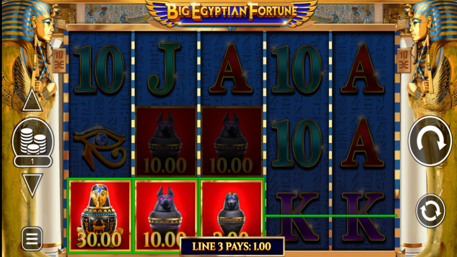 Big Egyptian Fortune Bonus - foxybingo