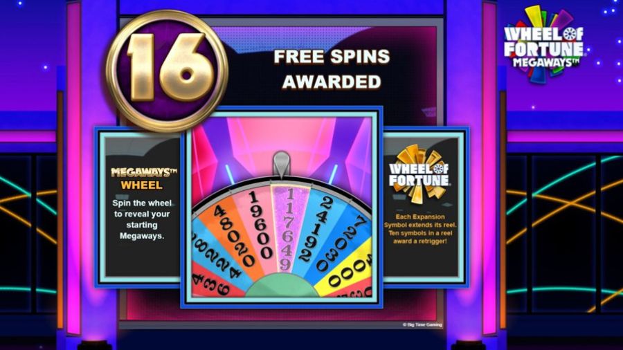 Wheel Of Fortune Megways Bonus Eng - foxybingo
