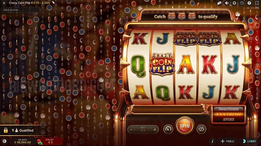 Crazy Coin Flip Slot - foxybingo