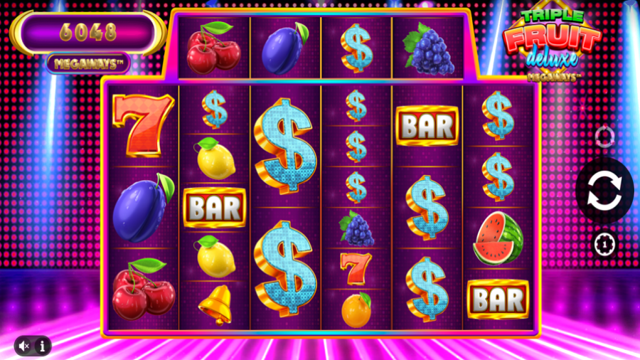 Triple Fruit Deluxe Megaways Slot - foxybingo