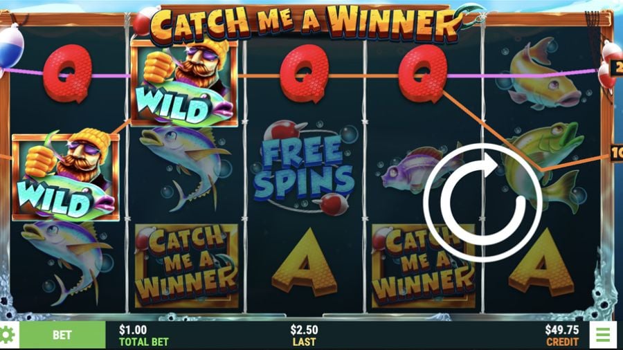 Catch Me A Winner Slot Eng - foxybingo