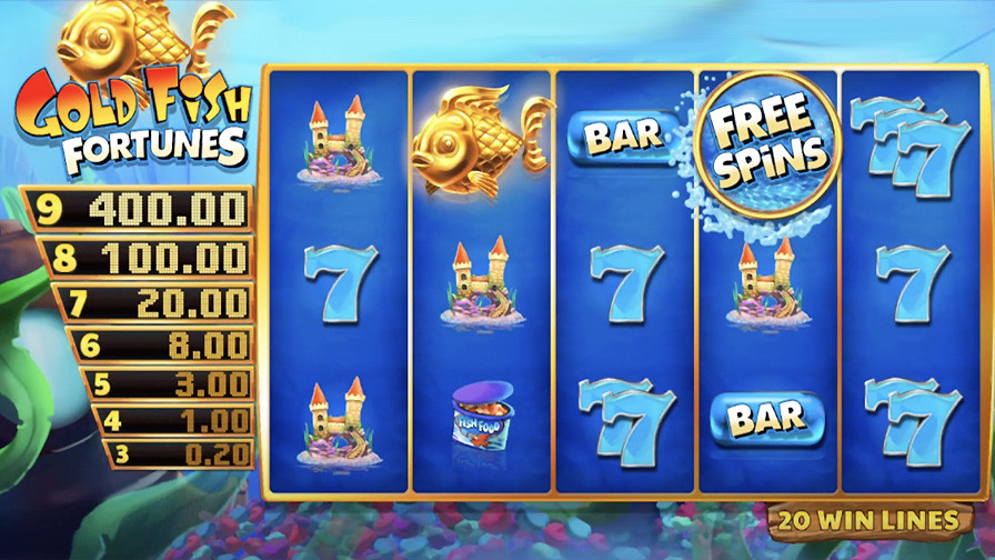 Gold Fish Fortunes Slot Eng - foxybingo