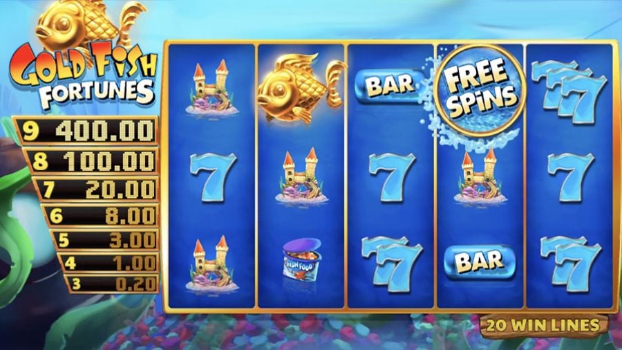 Gold Fish Fortunes Slot Eng - foxybingo