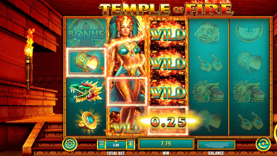 Temple Of Fire Bonus En - foxybingo