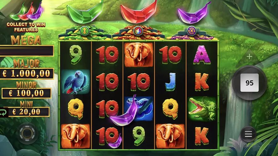 Action Boost Gorilla Gems Slot Eng - foxybingo