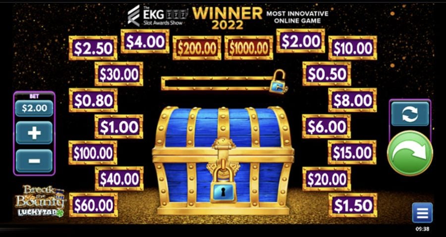 Break The Bounty Lucky Tap Slot Eng - foxybingo