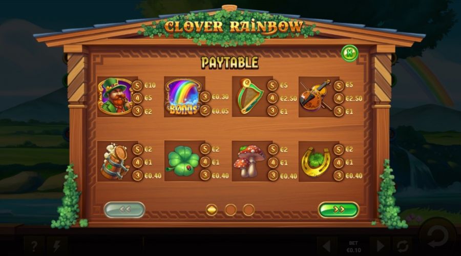 Clover The Rainbow 2  - foxybingo