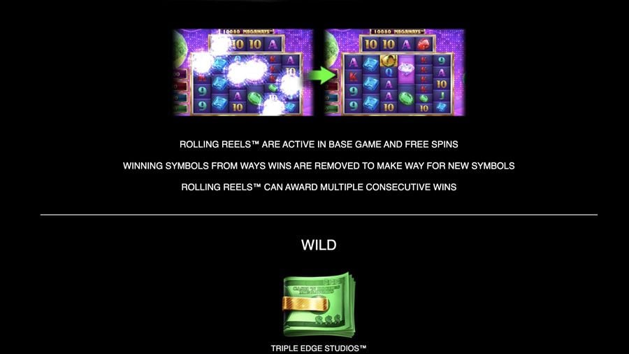 Cash N Riches Wowpot Megaways Symbols - foxybingo