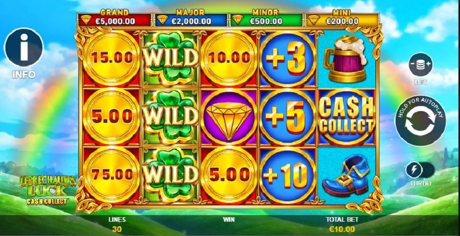 Leprechauns Luck Cash Collect 1 - foxybingo