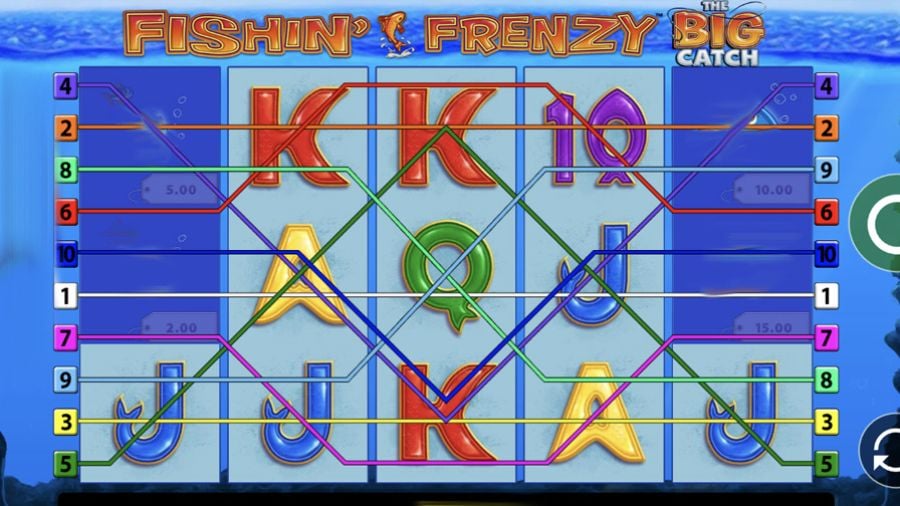 Fishin Frenzy Big Catch Slot Eng - foxybingo