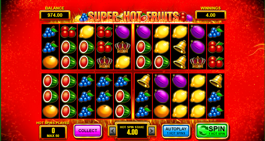 Super Hot Fruits Bonus - foxybingo