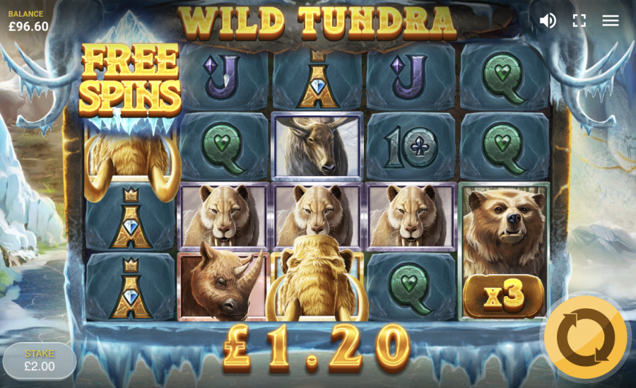 Wild Tundra Win - foxybingo