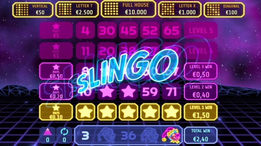 Slingo Advance Bonus - foxybingo