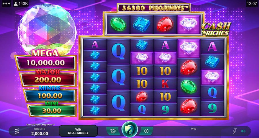 Cash N Riches Megaways Online Slot - foxybingo